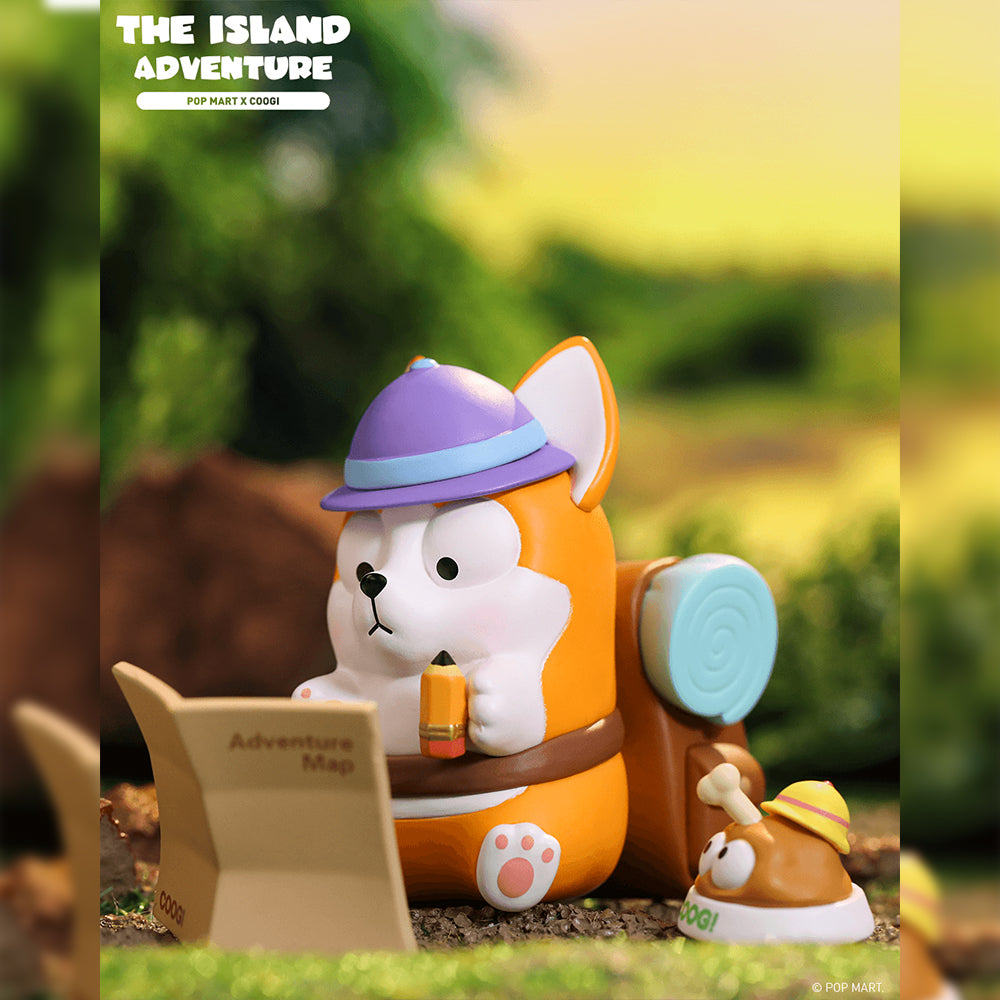 Coogi & Foody The Island Adventure Blind Box Series by POP MART