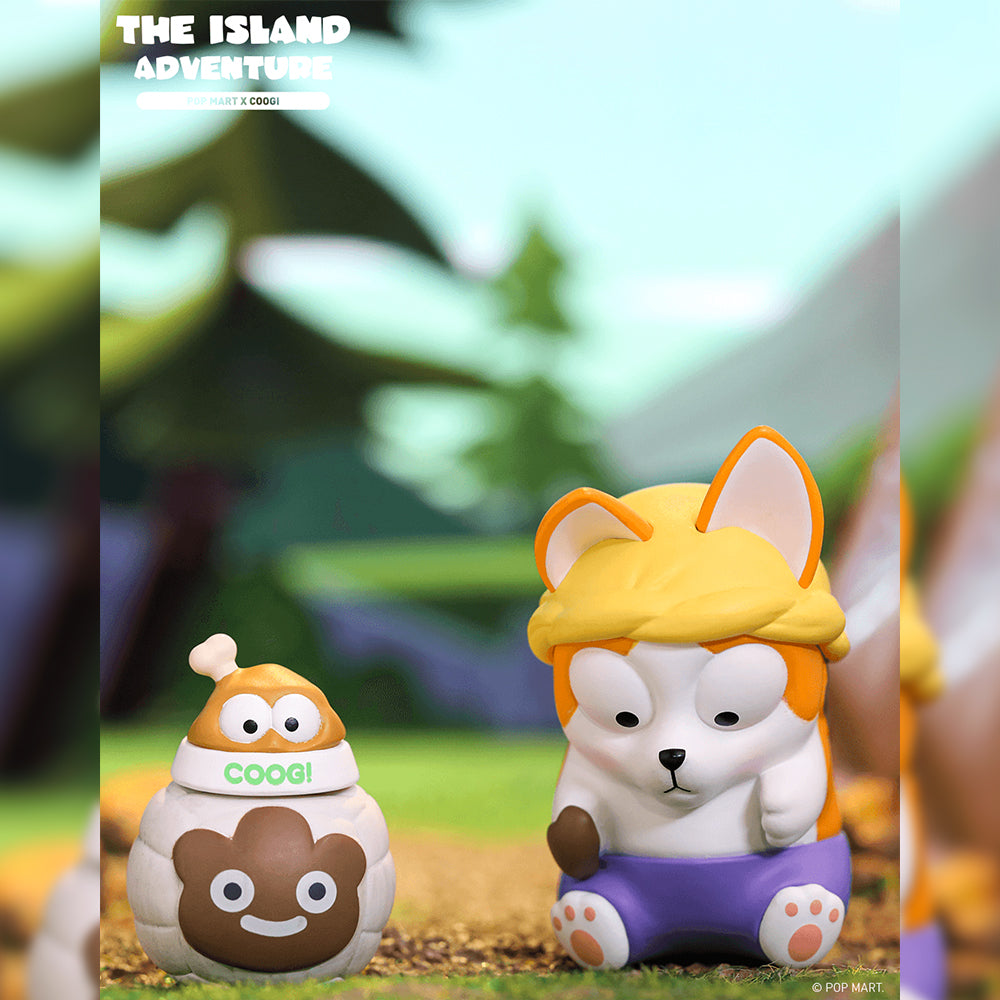 Coogi & Foody The Island Adventure Blind Box Series by POP MART