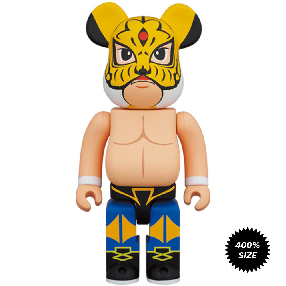 Tiger Mask (First Generation) 400% Bearbrick by Medicom Toy