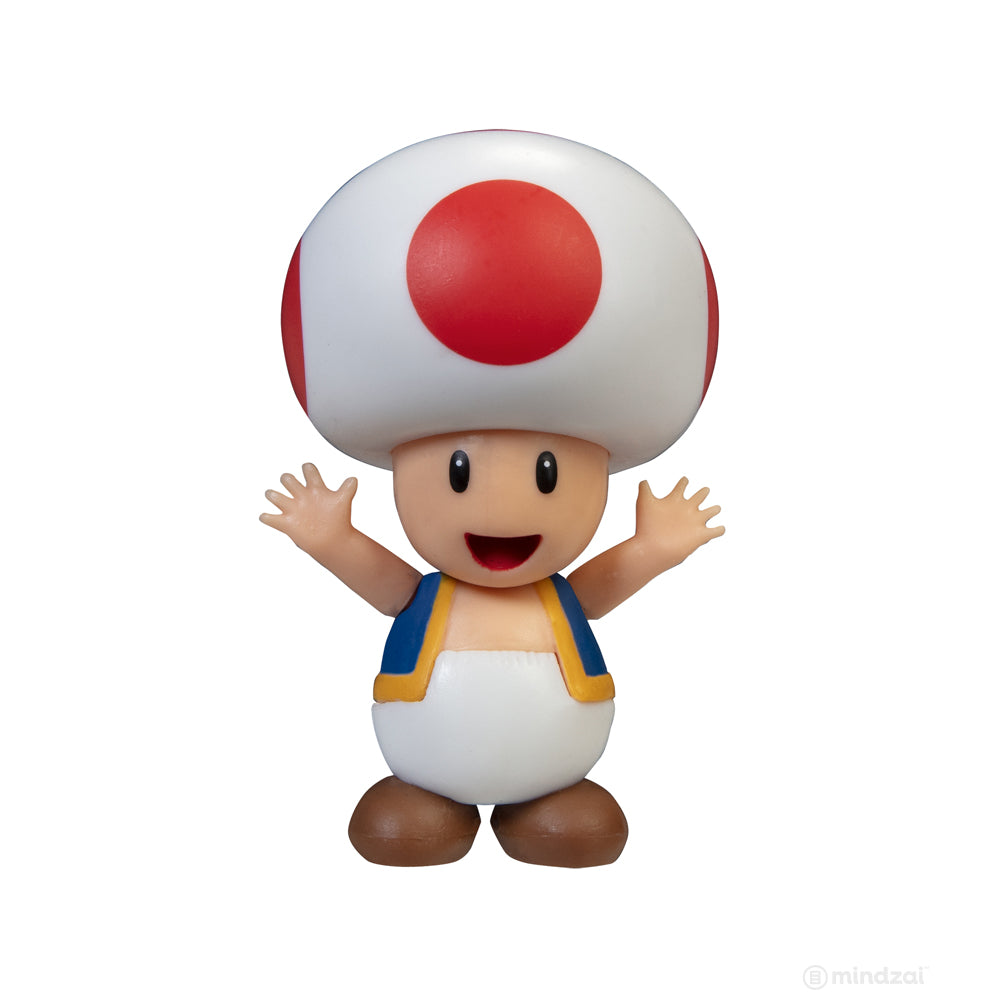 World of Nintendo: Toad 2.5&quot; Action Figure by Jakks Pacific