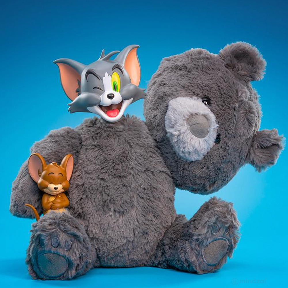 Tom &amp; Jerry Teddy Bear Plush Figure by ToyQube x Soap Studio