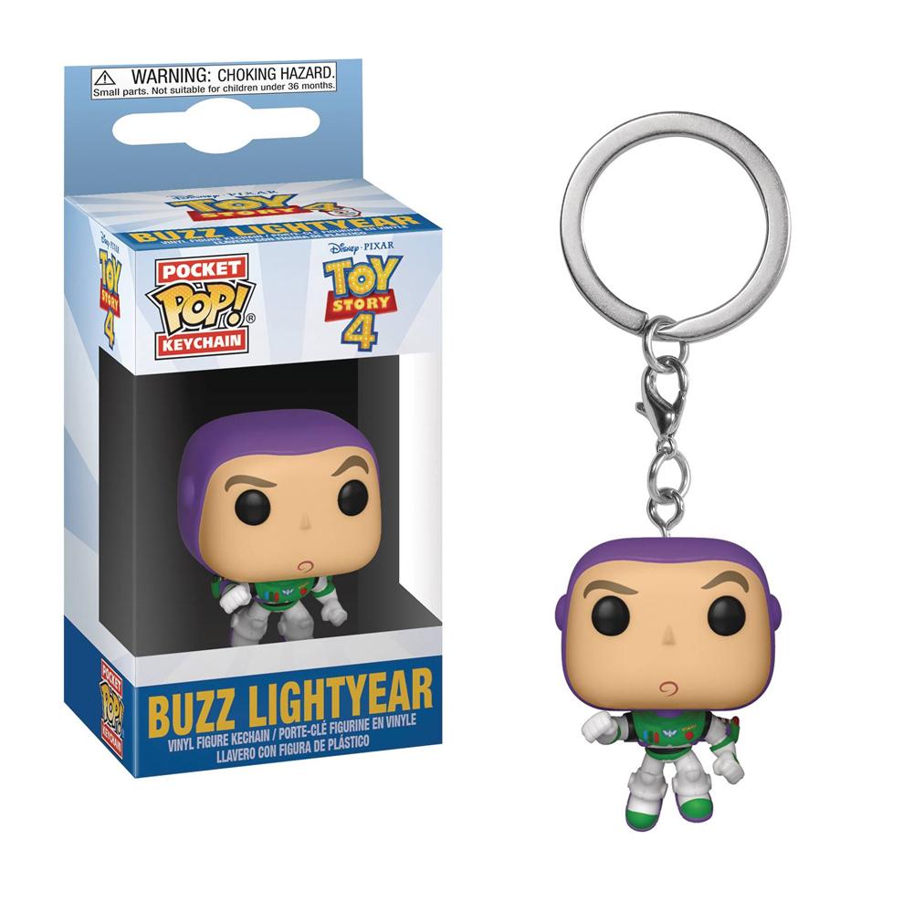 Disney Pixar Toy Story 4 Buzz Lightyear Pocket Pop Keychain by Funko