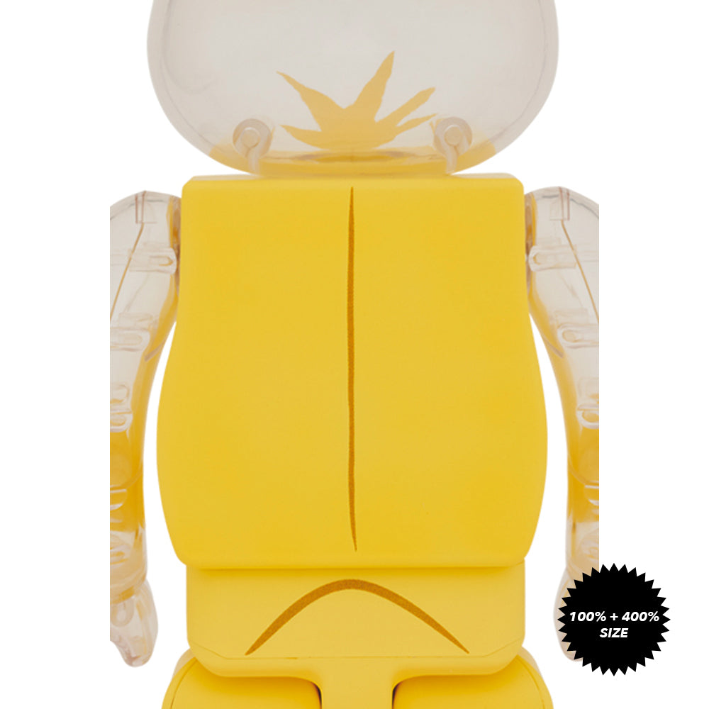Toy Story 4 Ducky 100% + 400% Bearbrick Set by Medicom Toy
