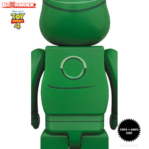 Green Army Men Toy Story 4 100% + 400% Bearbrick Set by Disney Pixar x Medicom Toy