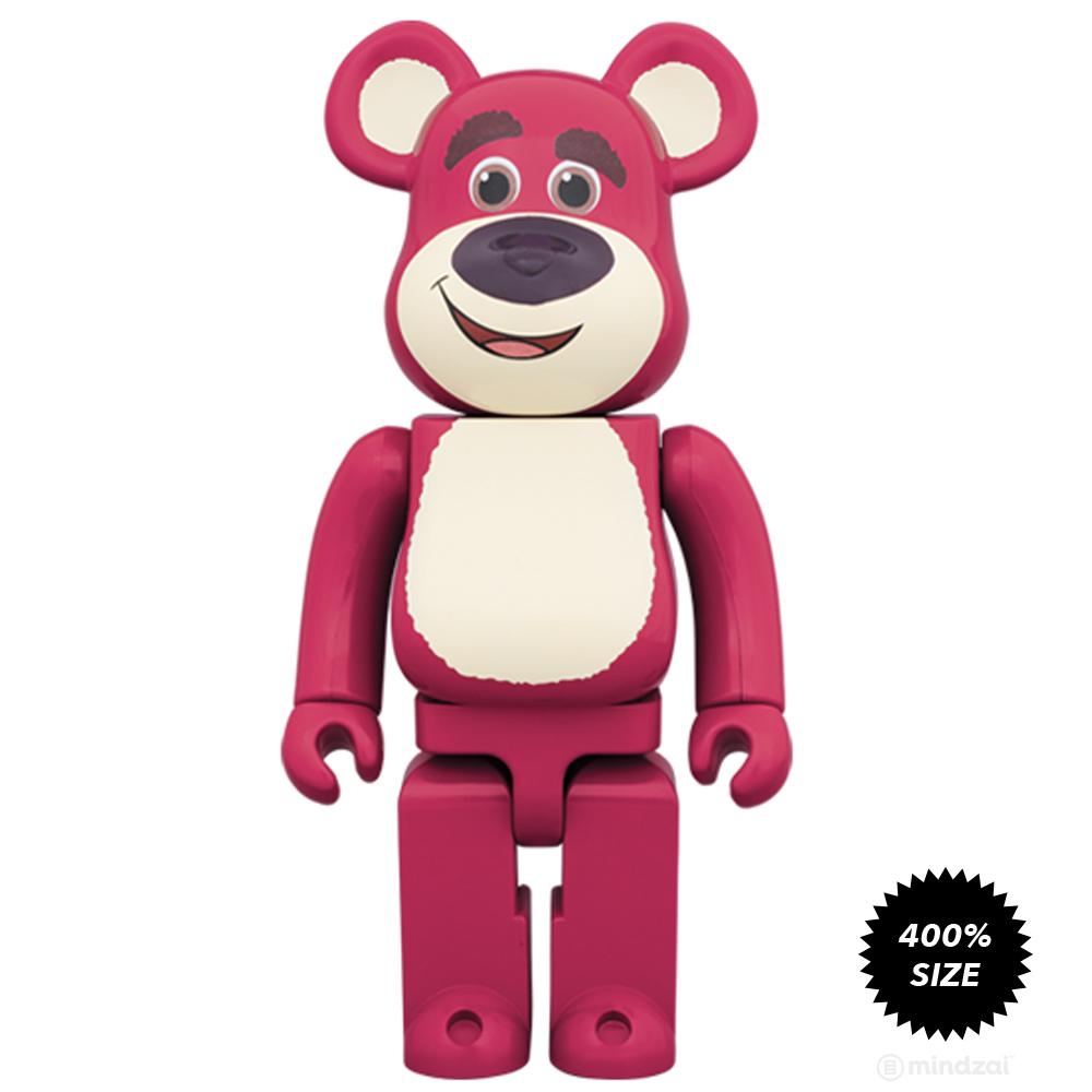 Toy Story Lots-o'-Huggin' Bear 100% + 400% Bearbrick Set