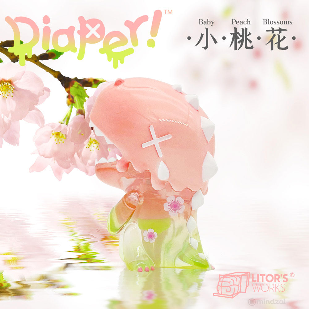 Umasou! Diaper Baby Peach Blossoms Art Toy Figure by Litor's Work
