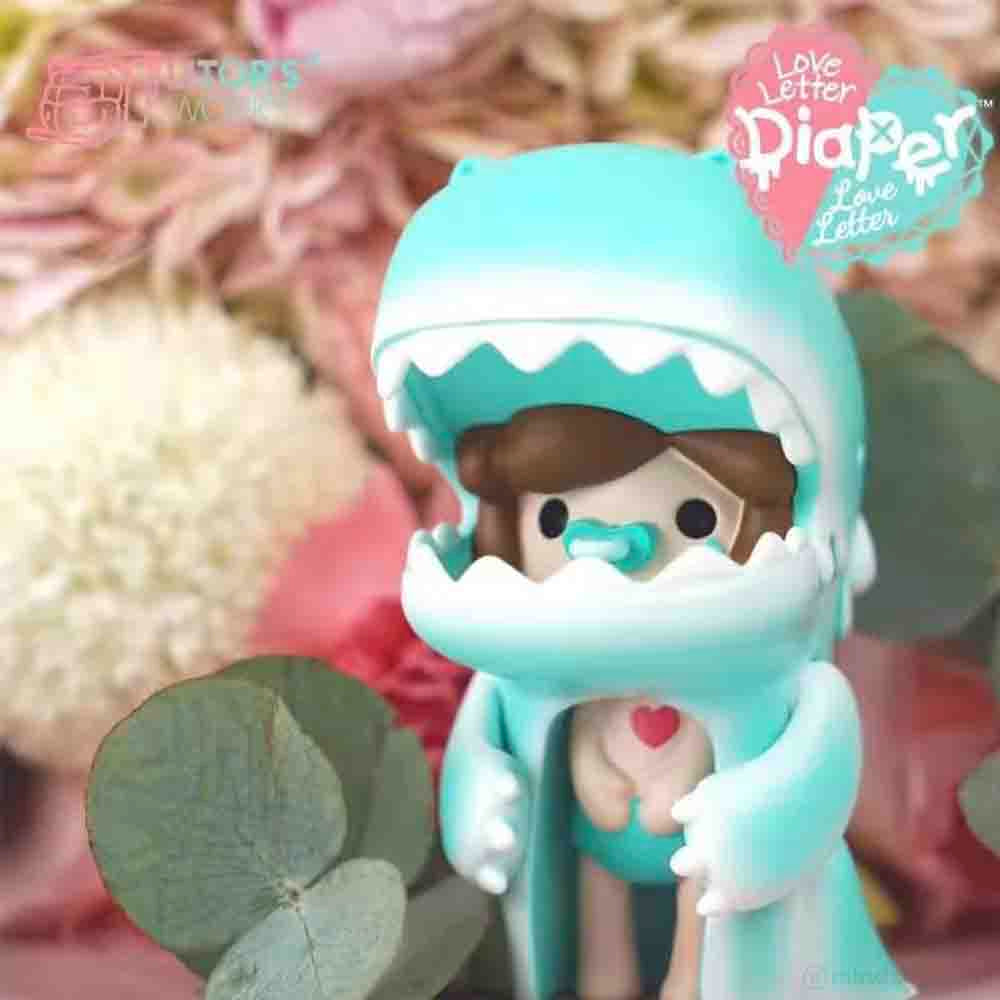 Umasou! Diaper Love Letter (Baby Blue Ver.) Art Toy Figure by Litor's Work
