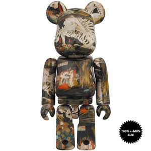Utagawa Kuniyoshi The Haunted Old Palace At Soma 100% + 400% Bearbrick Set by Medicom Toy [DAMAGE BOX]