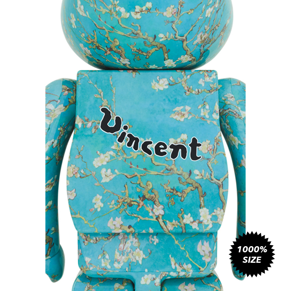 Van Gogh Almond Blossoms 1000% Bearbrick by Medicom Toy