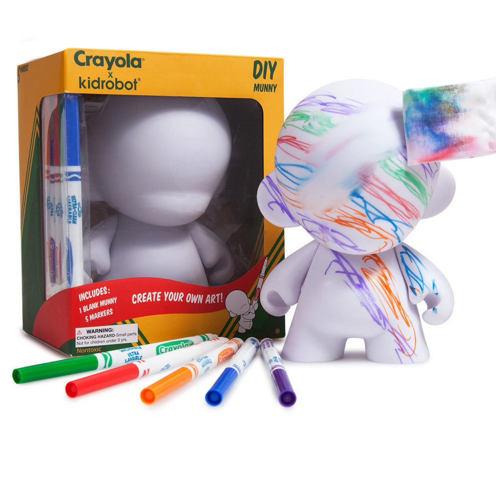 DIY Munny 7-inch by Kidrobot x Crayola - Mindzai  - 1