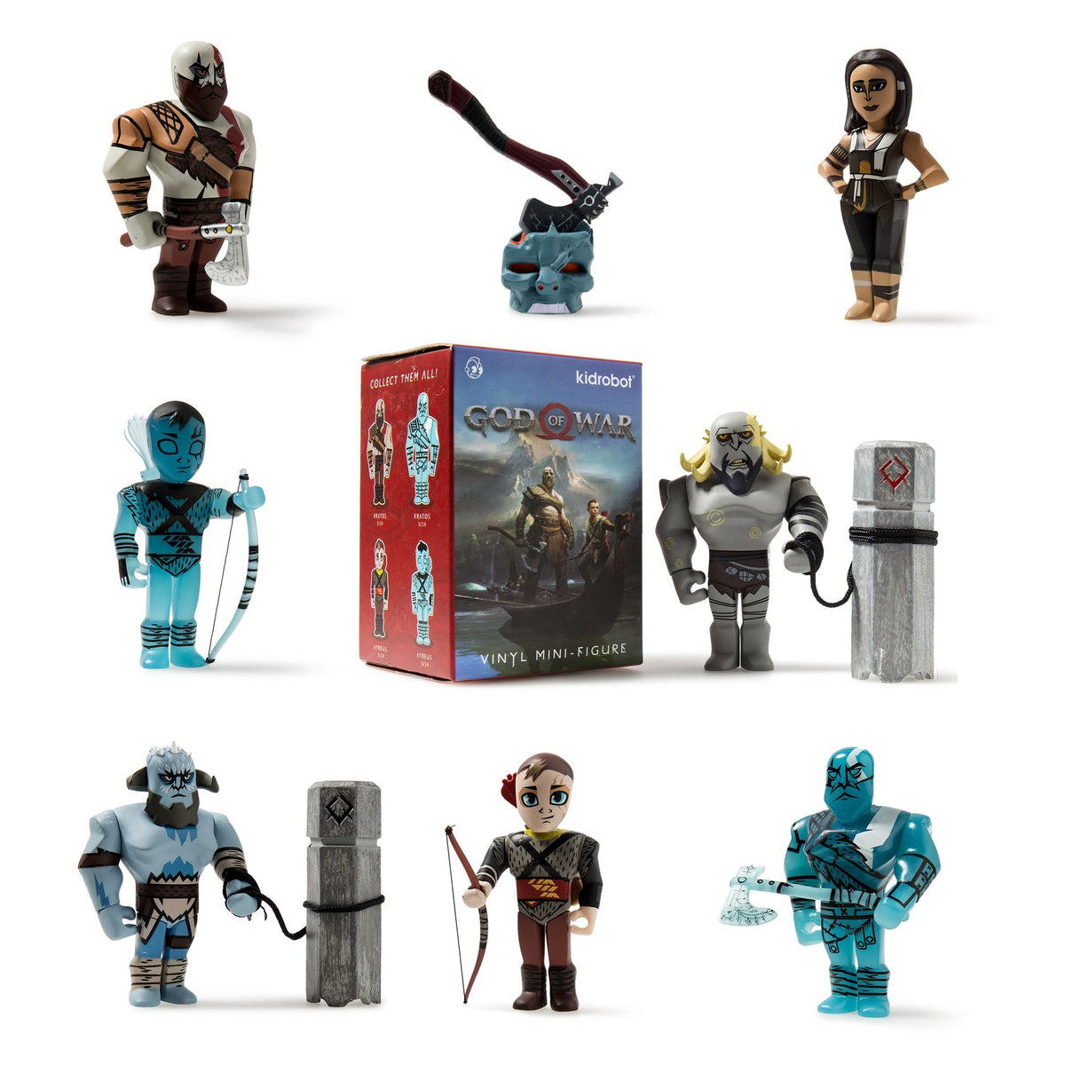 God Of War Blind Box Mini Series Toy Figure by Kidrobot