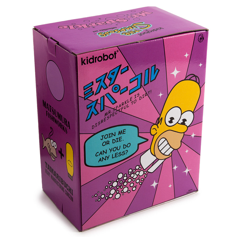 Mr. Sparkle Toy Figure by Kidrobot x The Simpsons - Pre-order - Mindzai  - 8