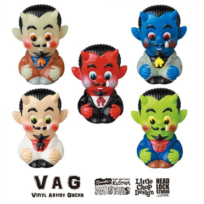 Sad Lil&#39; Diablo by Headlock Studio x Vinyl Artist Gacha (VAG) Series 31