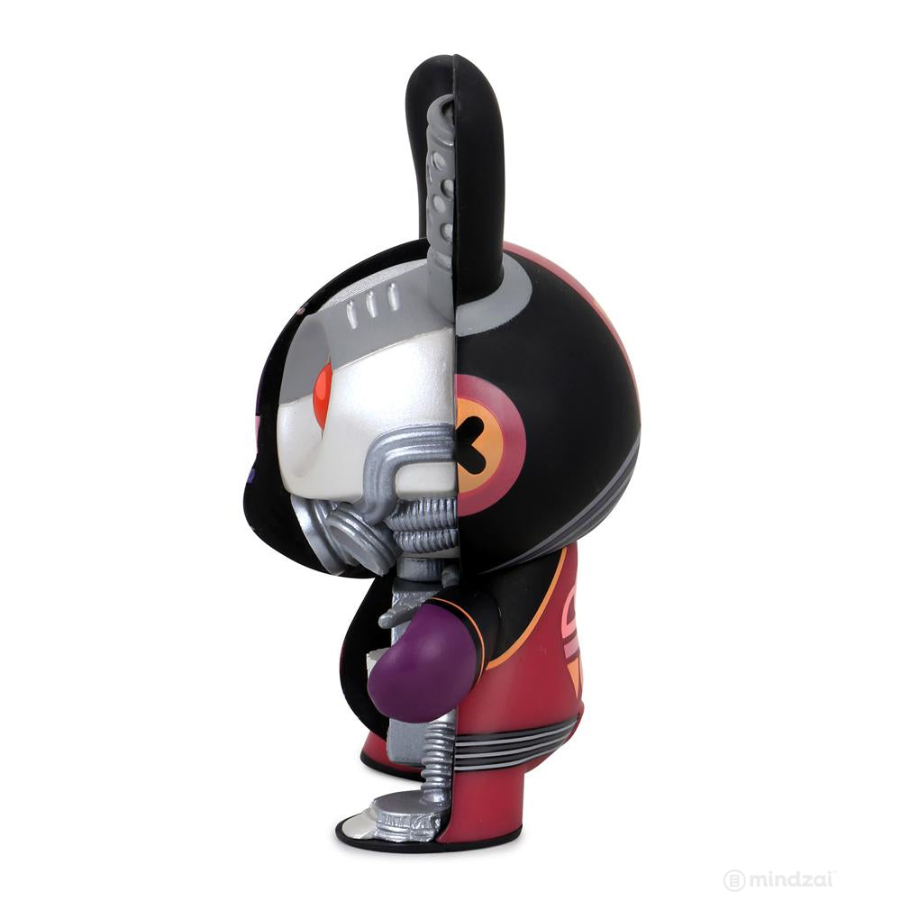 Void Mecha Half Ray 5-Inch Android Dunny Destroy Edition by Dirty Robot x Kidrobot