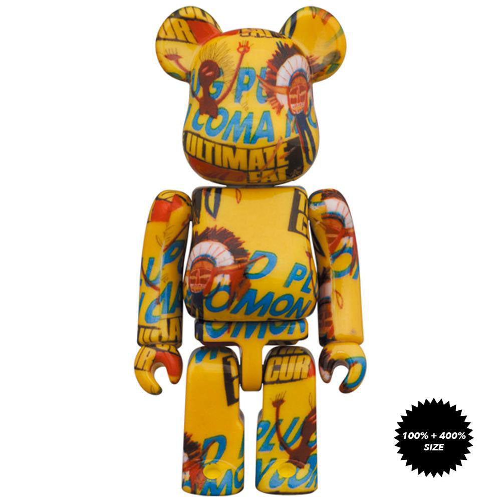 BE@RBRICK Andy Warhol BASQUIAT 100% 400%