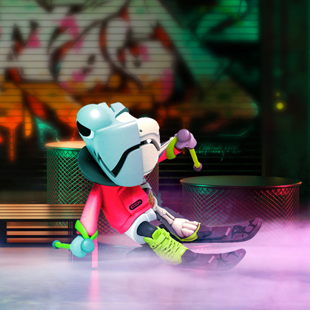 Chameleon WAZZBONE Squad Blind Box Series by Lam Toys x Mighty Jaxx