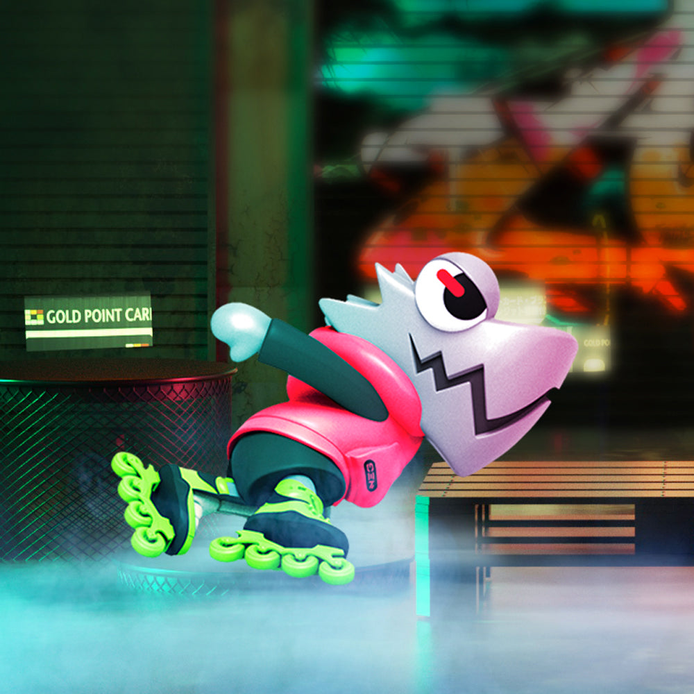 Chameleon WAZZBONE Squad Blind Box Series by Lam Toys x Mighty Jaxx