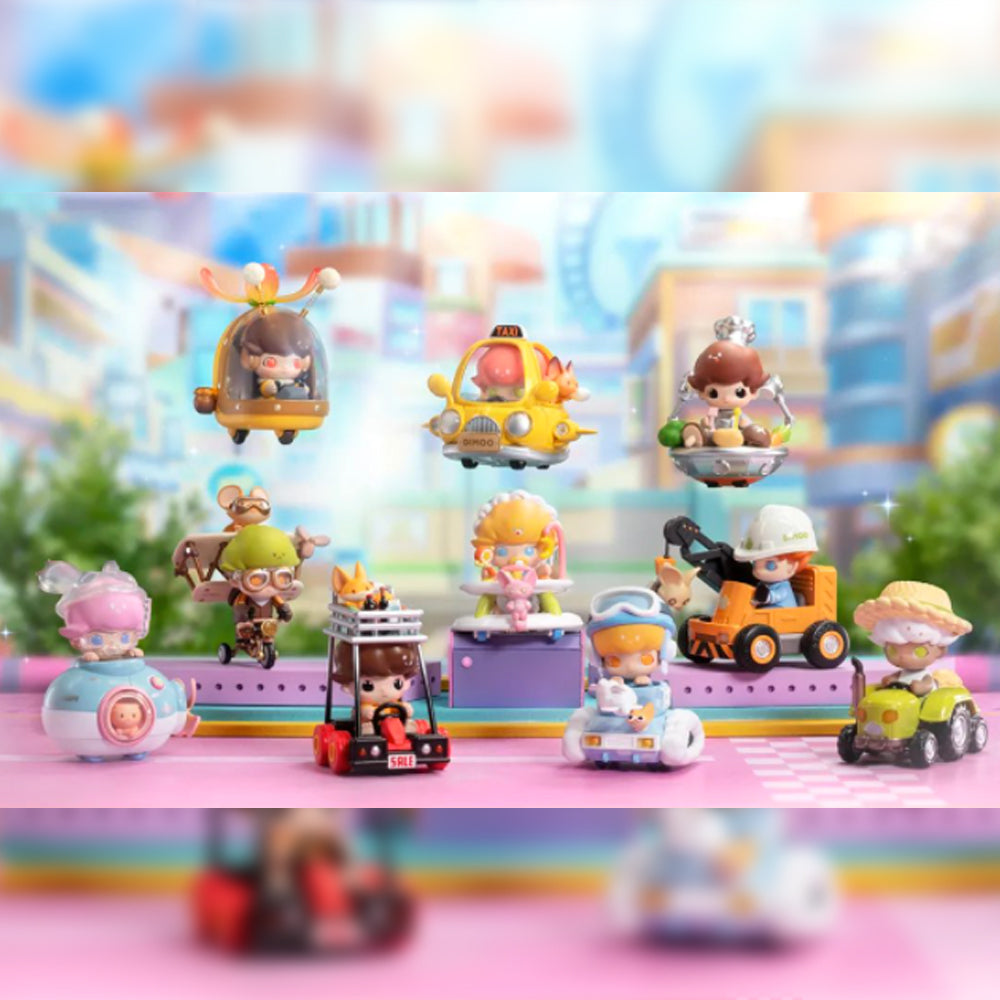 Dimoo Where We Go Blind Box Series by Ayan Tang x POP MART