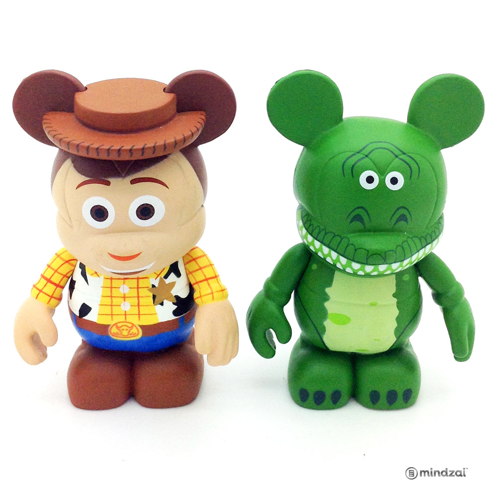 Disney Vinylmation - Toy Story Woody and Rex (Set of 2)