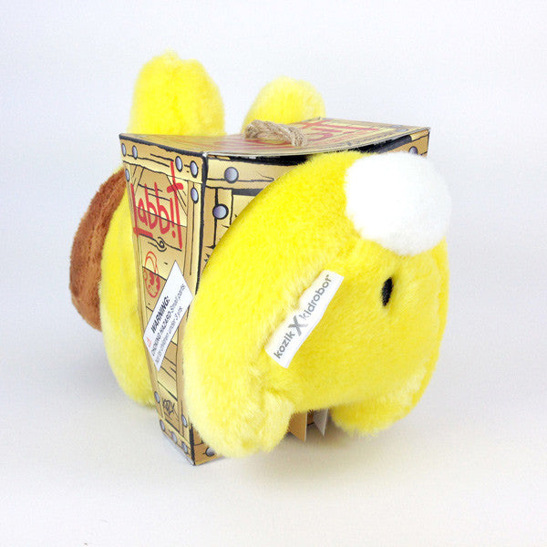 Relatively Hip Bearded Labbit Yellow 7 inch by Kidrobot - Mindzai  - 1