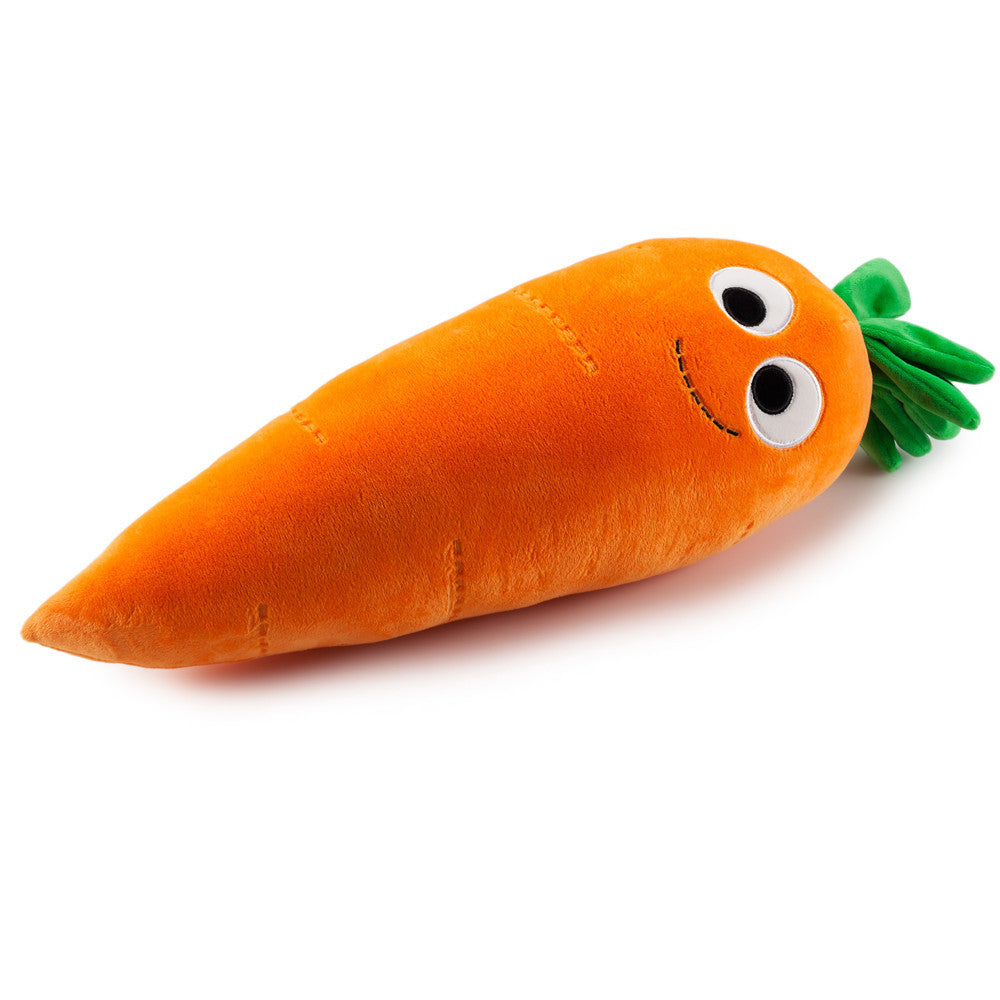 Yummy World Clara Carrot 16-inch Plush Toy by Heidi Kenney x Kidrobot - Special Order - Mindzai  - 3