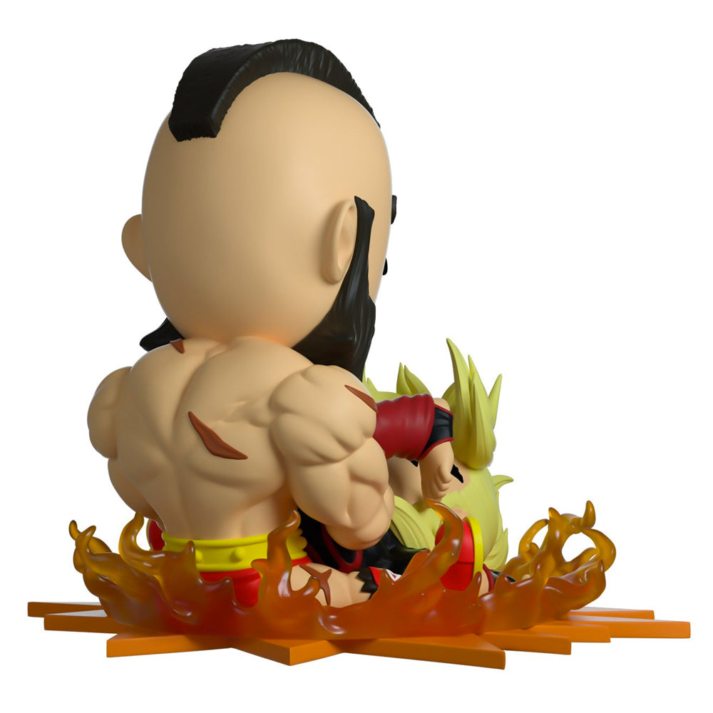 Zangief Retro Japanese Street Fighter - Street Fighter - Sticker